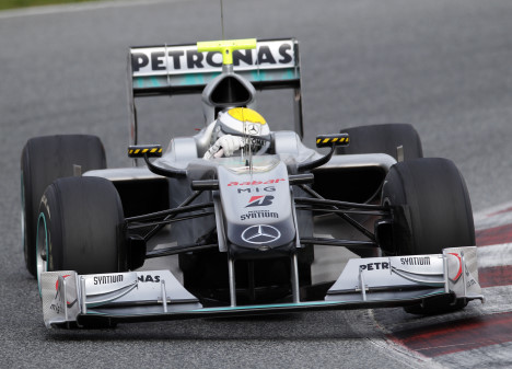 Tiderne ser meget fornuftige ud for Mercedes i de lange stints